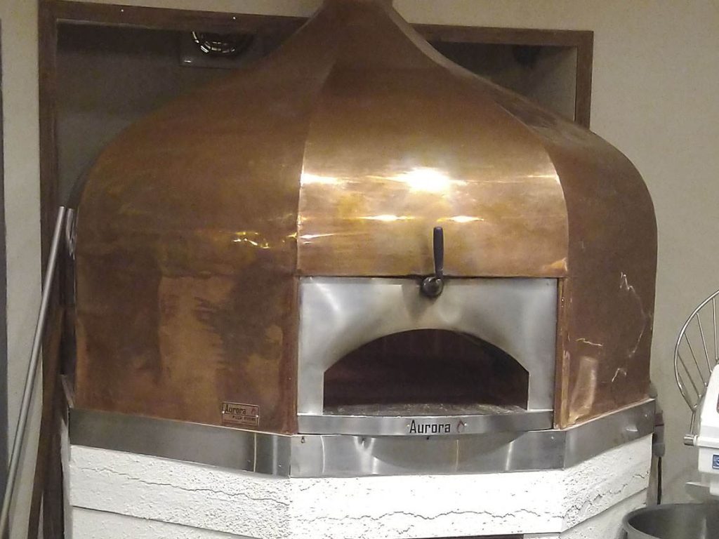 Aurora 120 Brass Oven Pizza Brick Lava Stones Wood Gas Bali Indonesia Asia 500