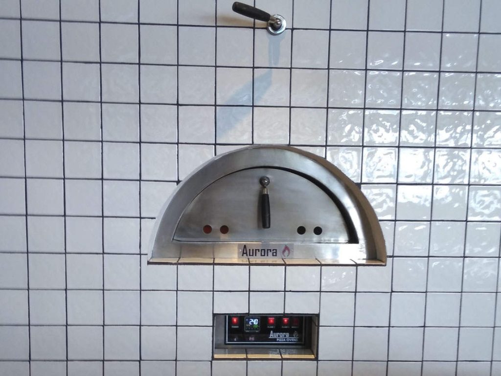 Aurora 120 CeramicWhite Oven Pizza Brick Lava Stones Wood Gas Bali Indonesia Asia 500