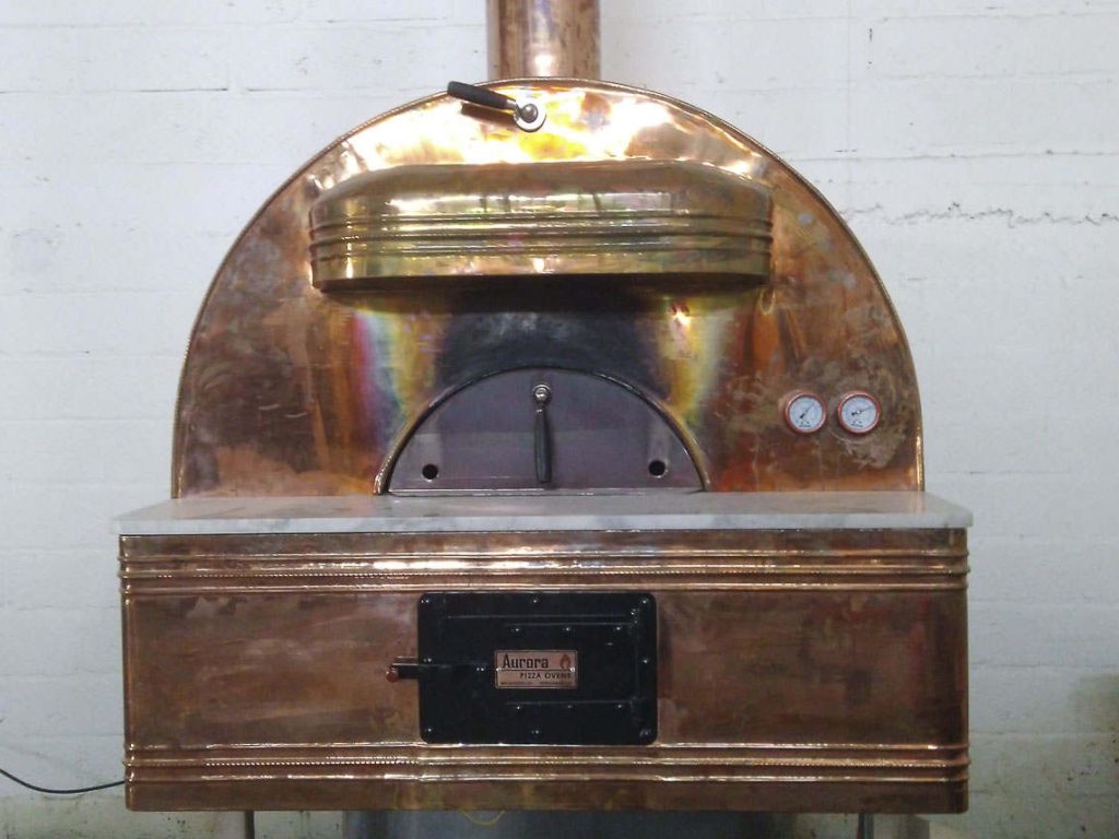 Aurora 90 Brass Oven Pizza Brick Lava Stones Wood Gas Bali Indonesia Asia 300