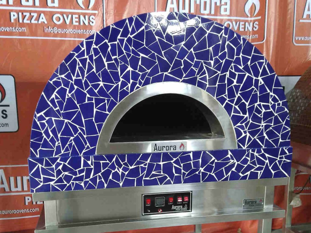 Aurora 90 CeramicBlue Oven Pizza Brick Lava Stones Wood Gas Bali Indonesia Asia 200