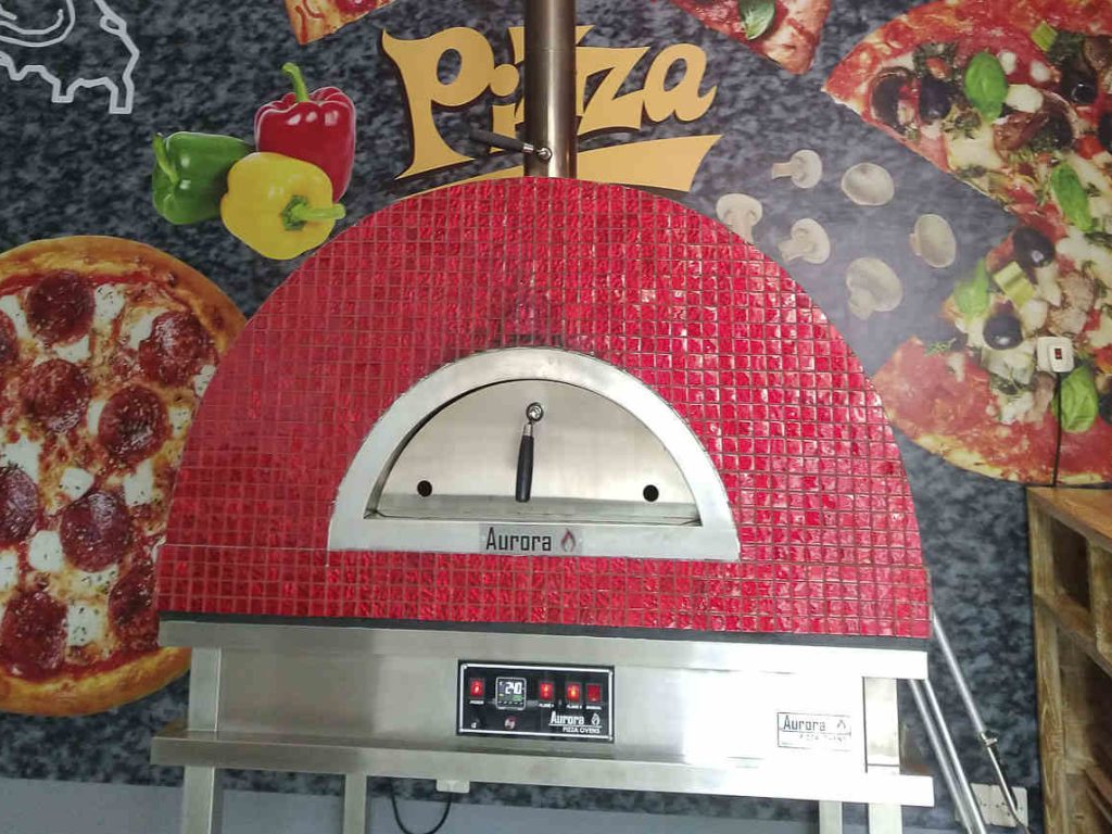 Aurora 90 CeramicRed Oven Pizza Brick Lava Stones Wood Gas Bali Indonesia Asia 200