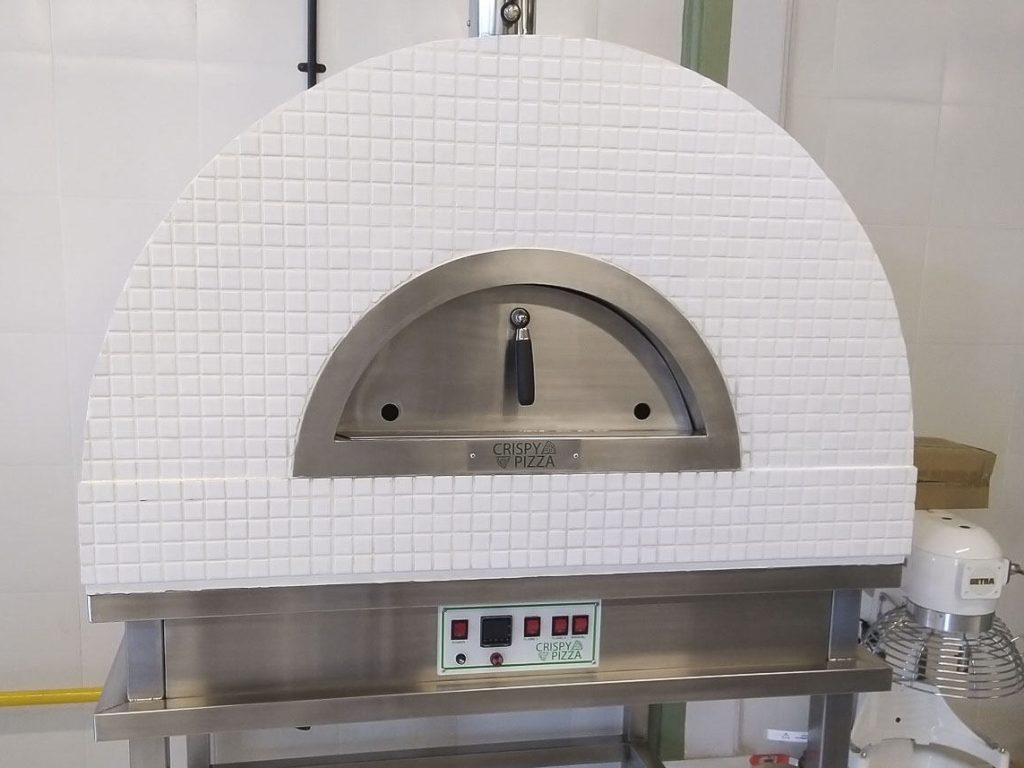 Aurora 90 CeramicWhite Oven Pizza Brick Lava Stones Wood Gas Bali Indonesia Asia 200