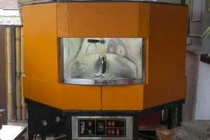 Aurora 120 orange Oven Pizza Brick Lava Stones Wood Gas Bali Indonesia Asia 400 052