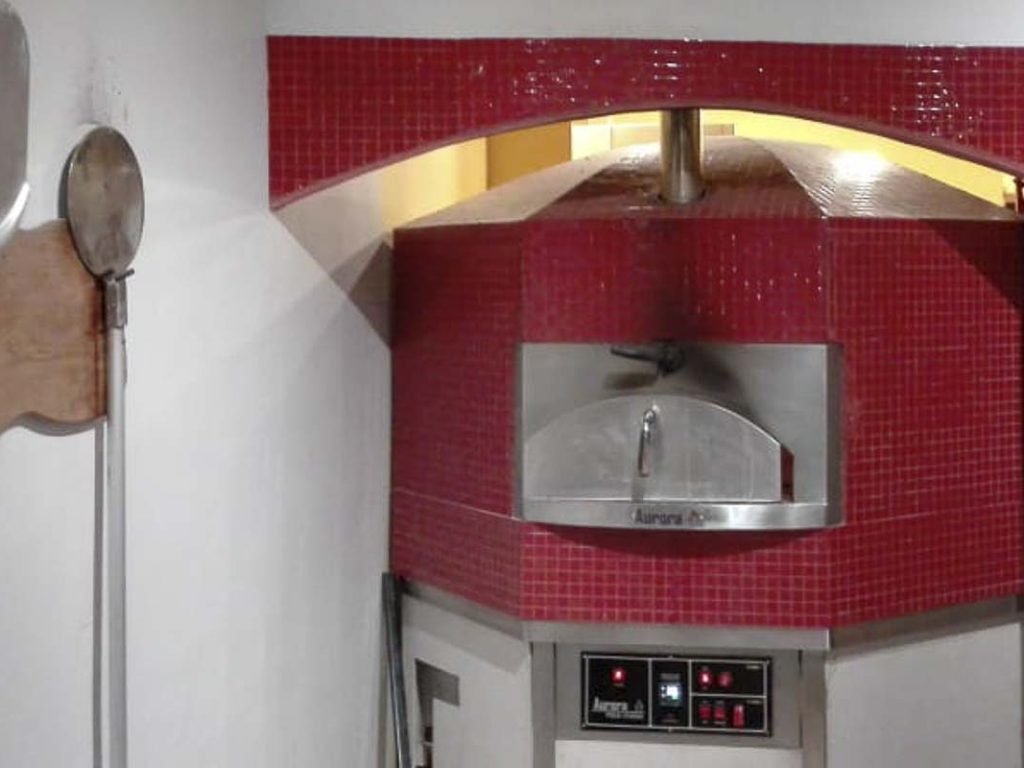 Aurora 120 red Oven Pizza Brick Lava Stones Wood Gas Bali Indonesia Asia 400 067