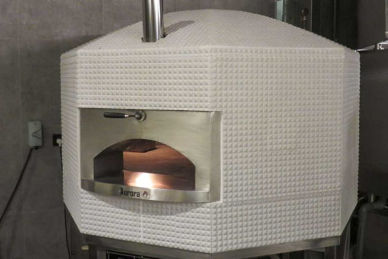 Aurora 120 white Oven Pizza Brick Lava Stones Wood Gas Bali Indonesia Asia 400 026