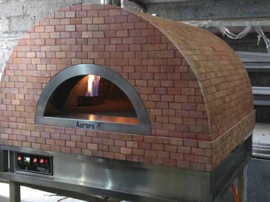 Aurora 90 CeramicRose Oven Pizza Brick Lava Stones Wood Gas Bali Indonesia Asia 200 006