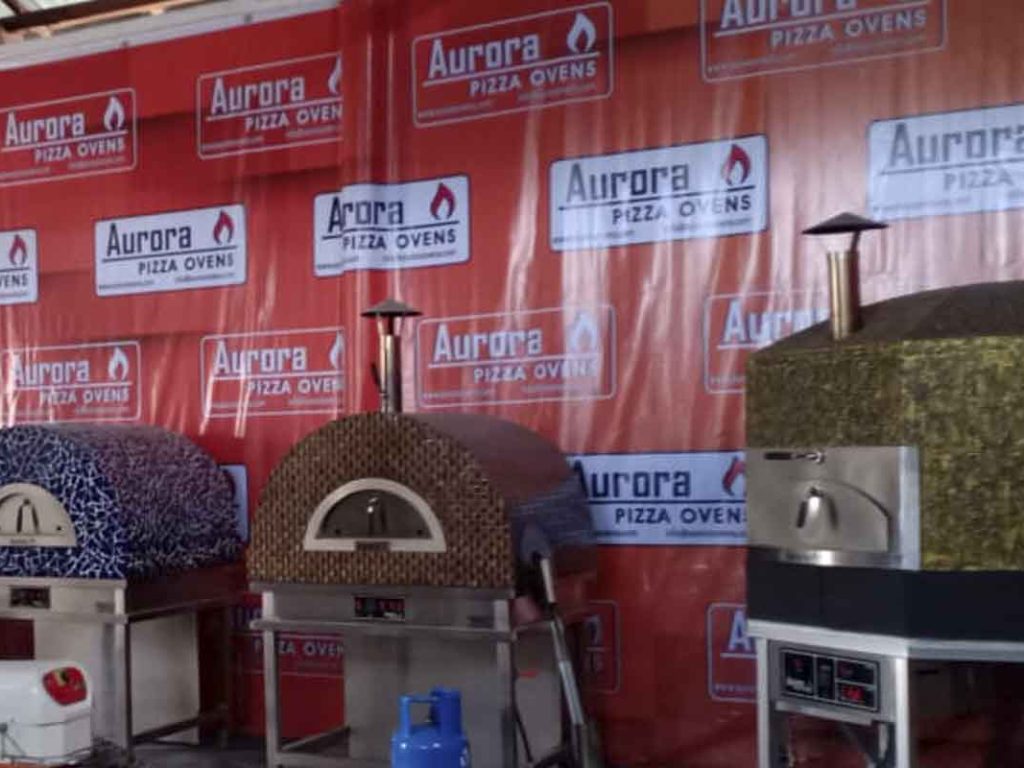 Aurora 90 Oven Pizza Brick Lava Stones Wood Gas Bali Indonesia Asia 200 021