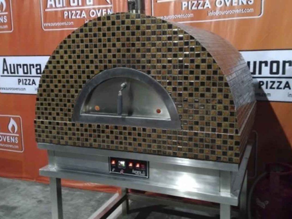 Aurora 90 brown Oven Pizza Brick Lava Stones Wood Gas Bali Indonesia Asia 200 012