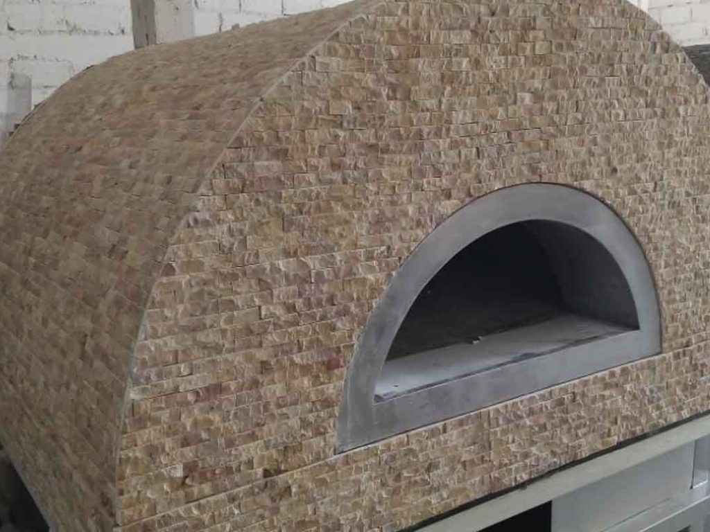 Aurora 90 brownstone Oven Pizza Brick Lava Stones Wood Gas Bali Indonesia Asia 200 045