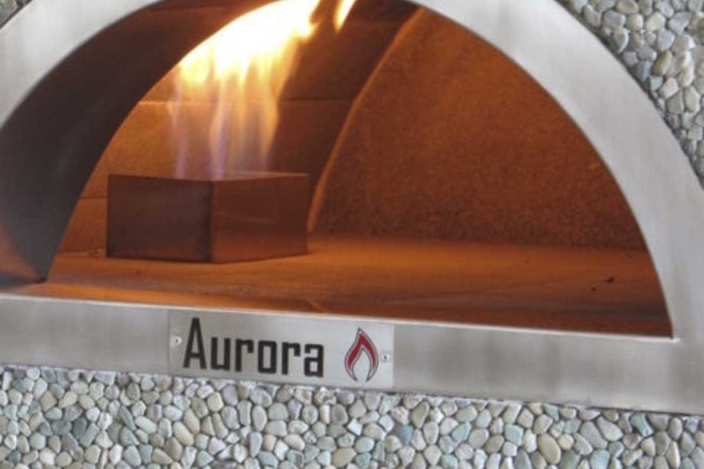 Aurora 90 mosaic Oven Pizza Brick Lava Stones Wood Gas Bali Indonesia Asia 200 003
