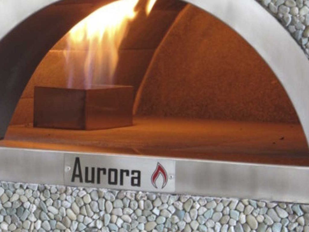 Aurora 90 mosaic Oven Pizza Brick Lava Stones Wood Gas Bali Indonesia Asia 200 003