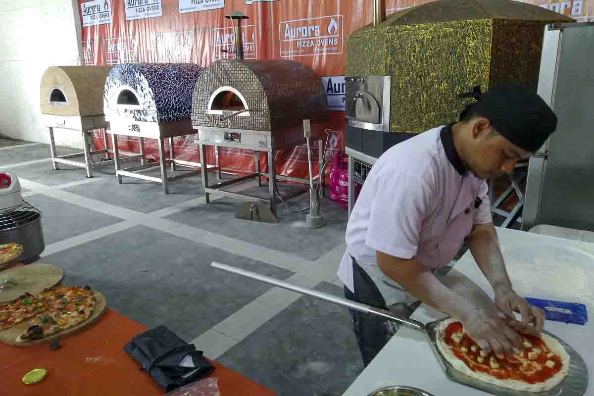 Aurora Oven Pizza Brick Lava Stones Wood Gas Bali Indonesia Asia try our ovens 007