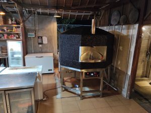 Black Pizza Brick Ovens Aurora Model 120 003