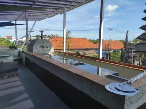 Aurora Pizza Ovens on a Rooftop Kitchen